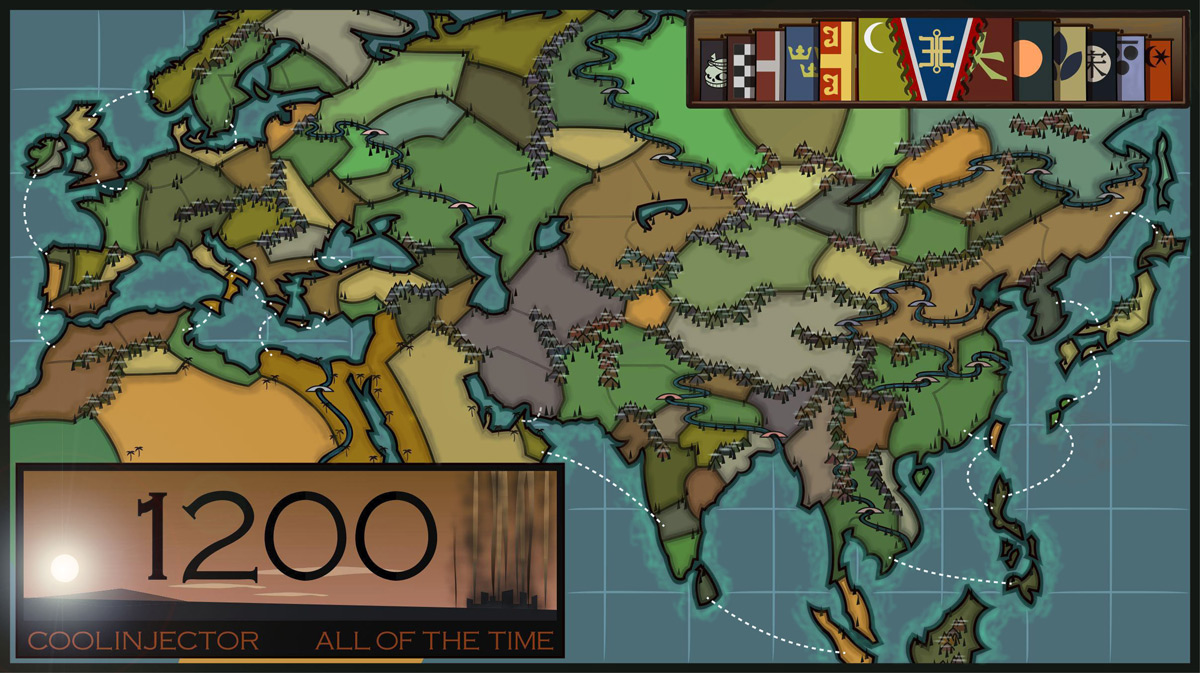 the map