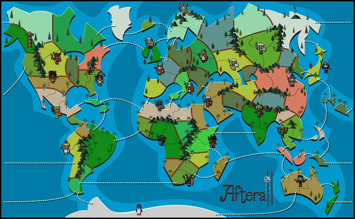 the map