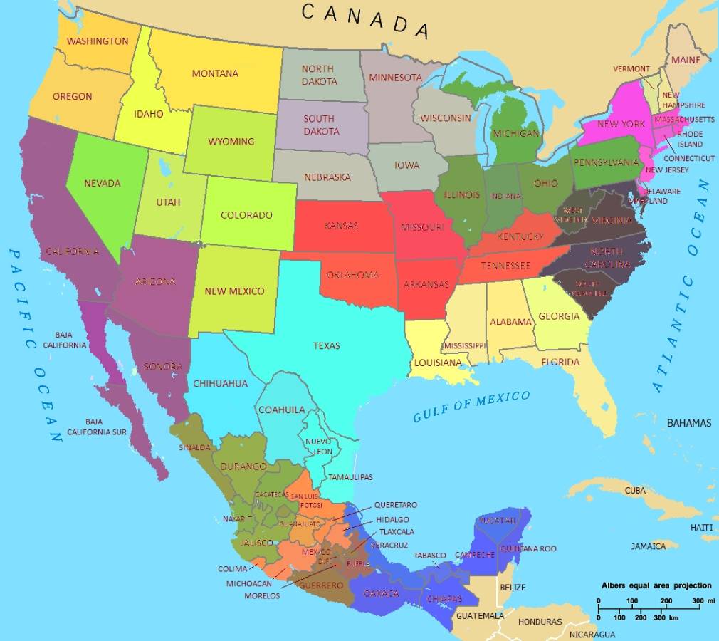 the map