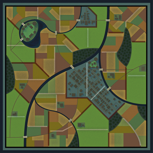 the map
