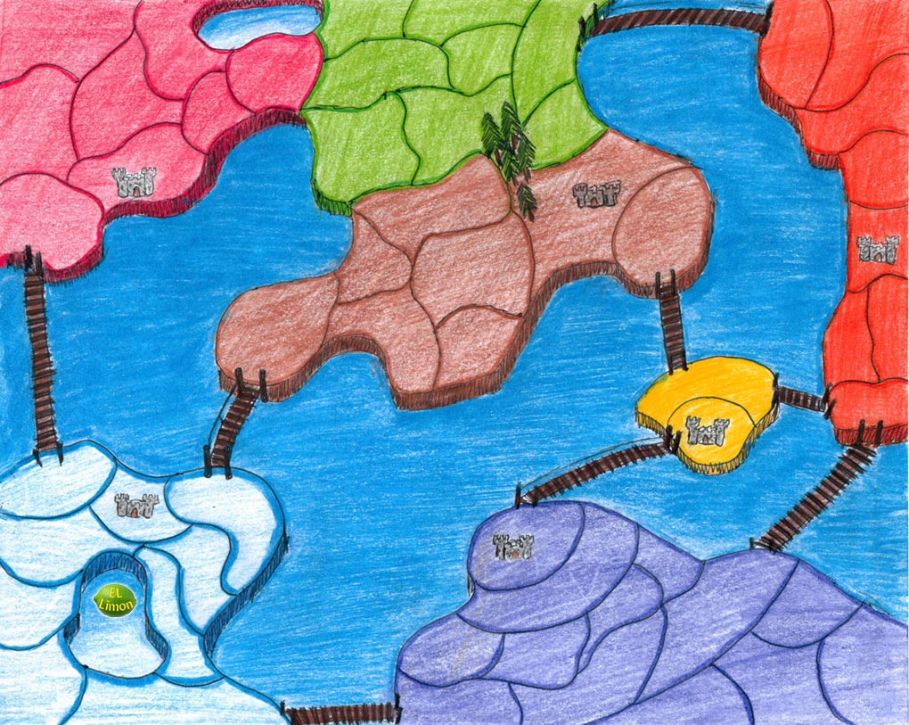 the map