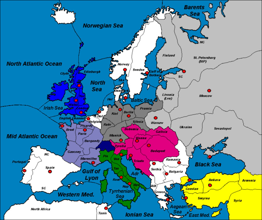 the map