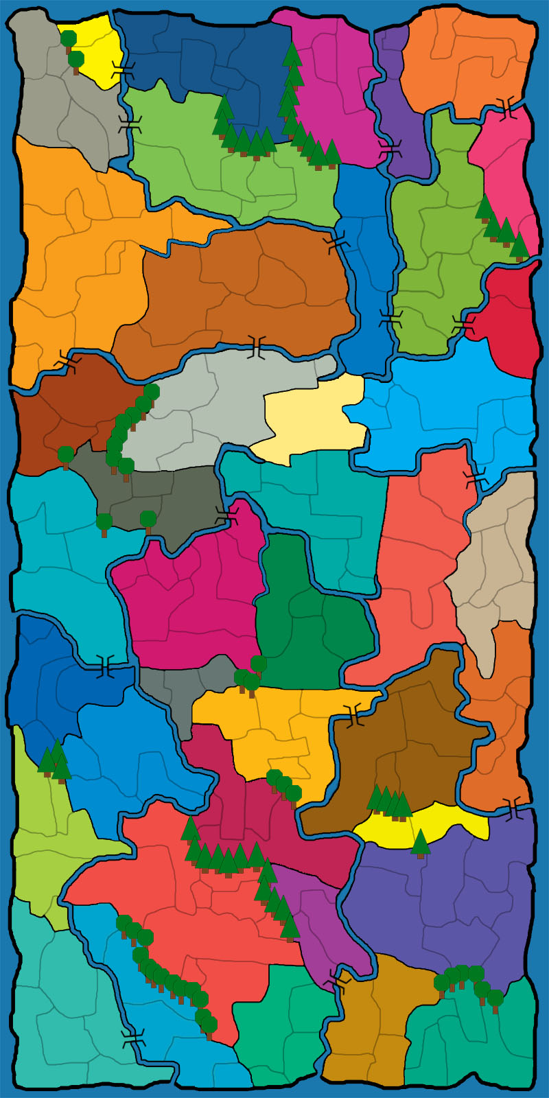 the map