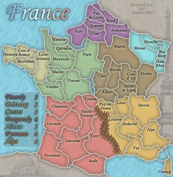the map