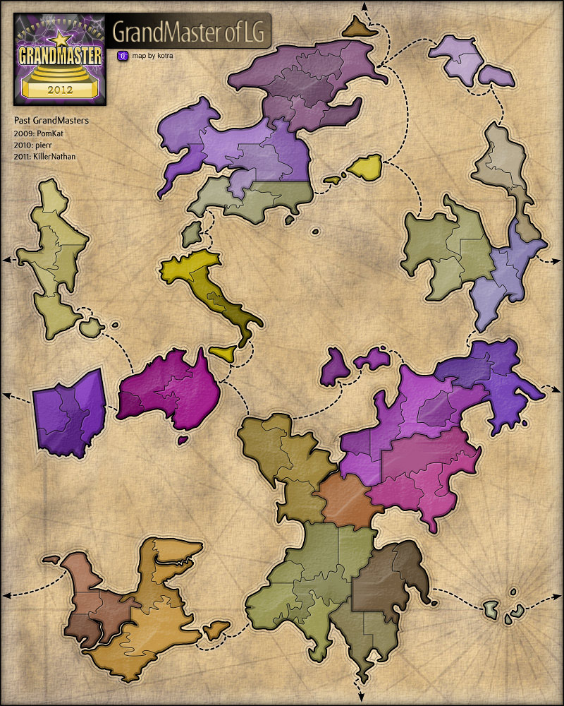 the map