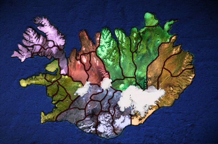 the map