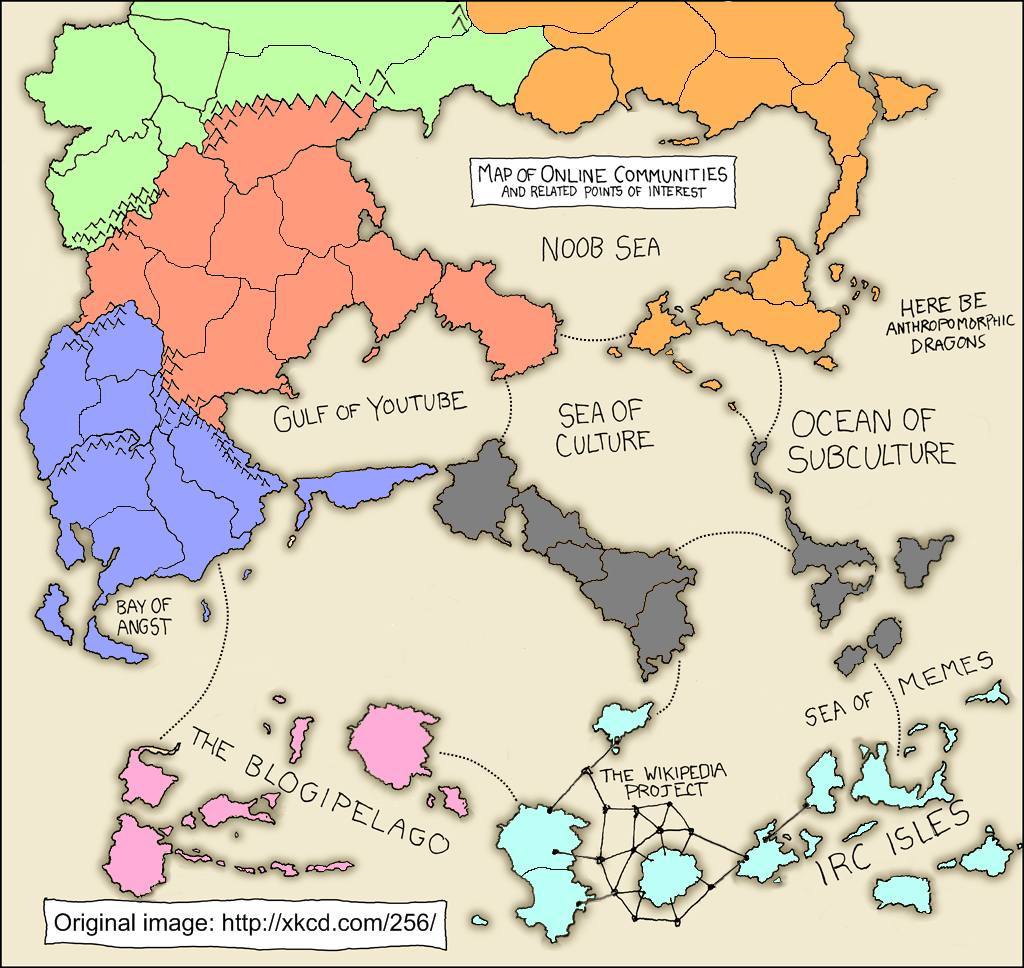 the map