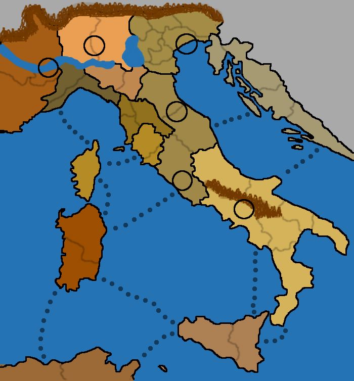 the map