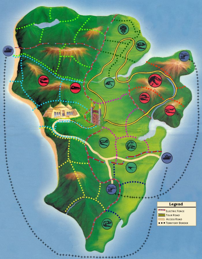the map
