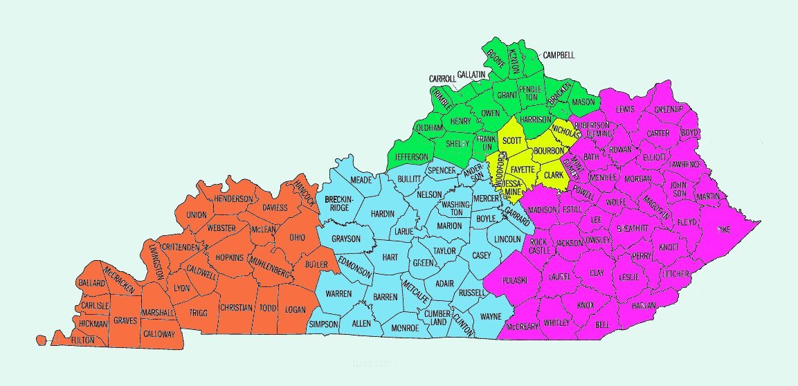 the map