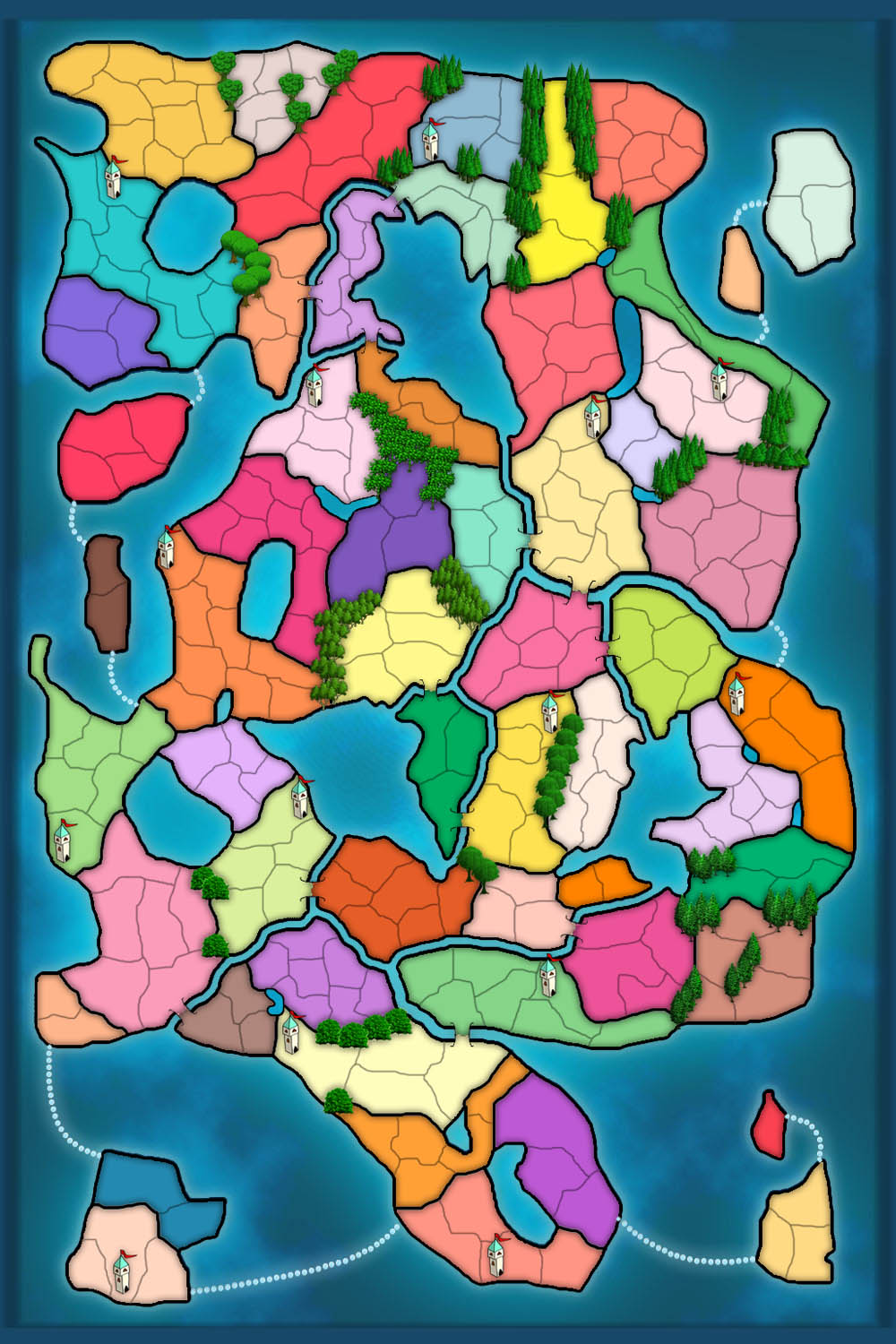 the map