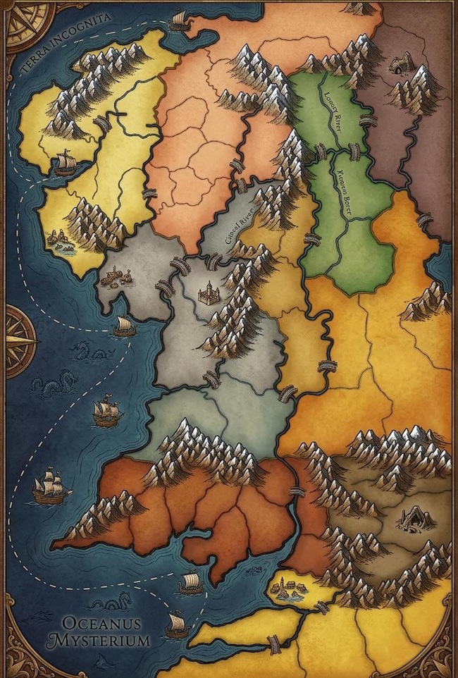 the map