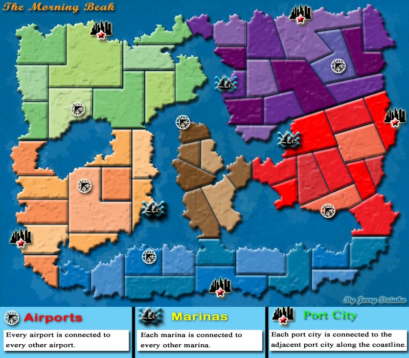 the map