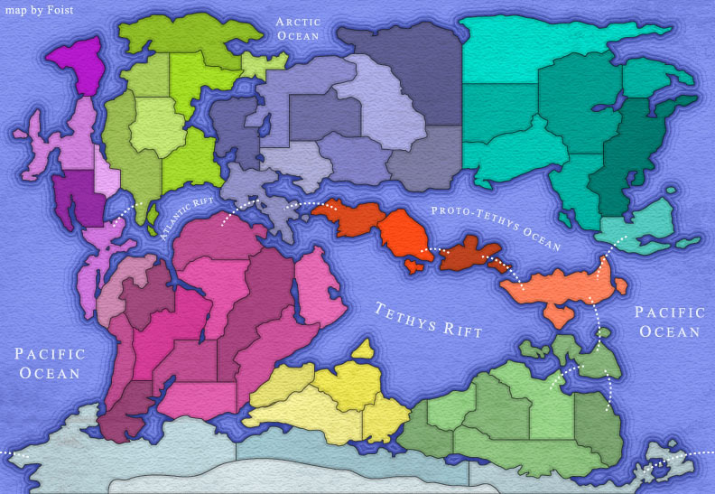 the map