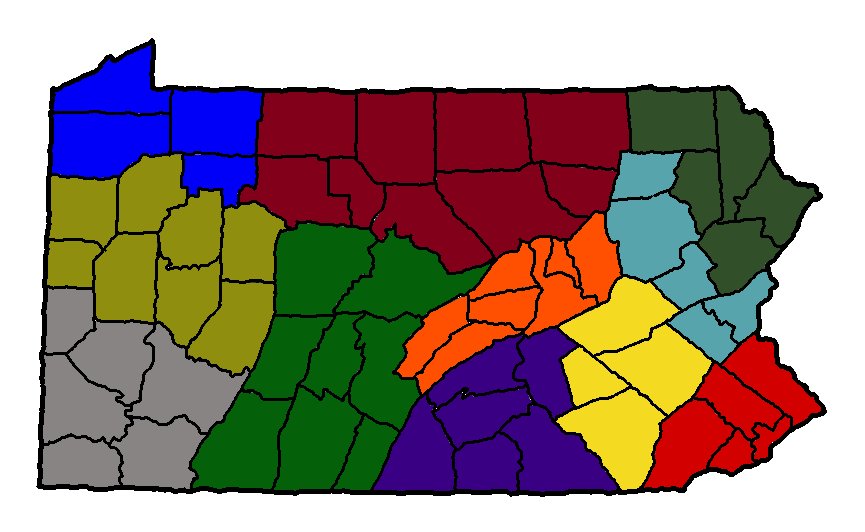 the map