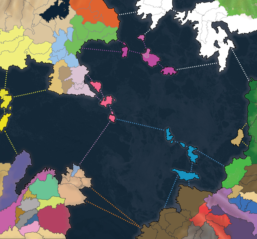 the map