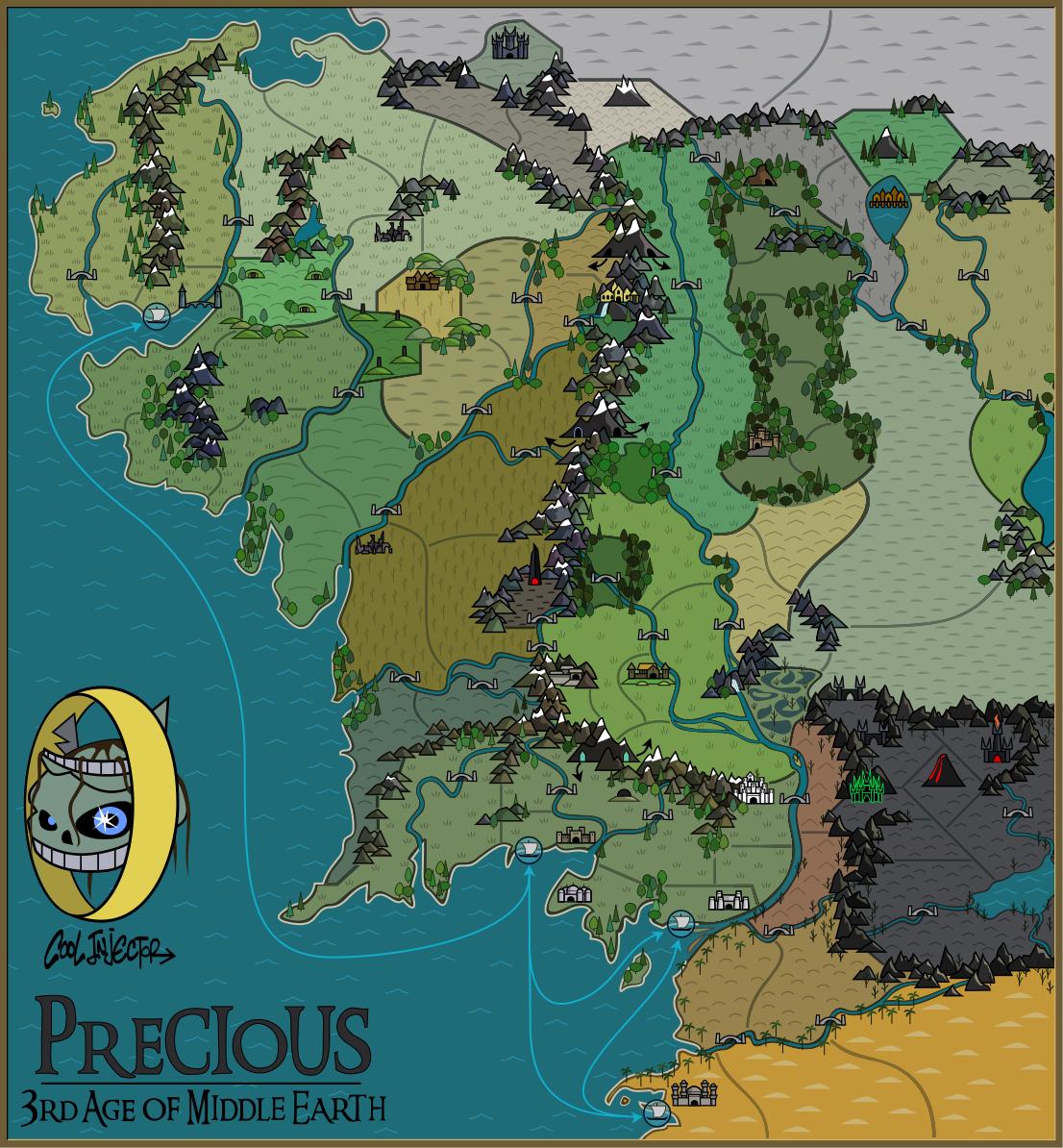 the map