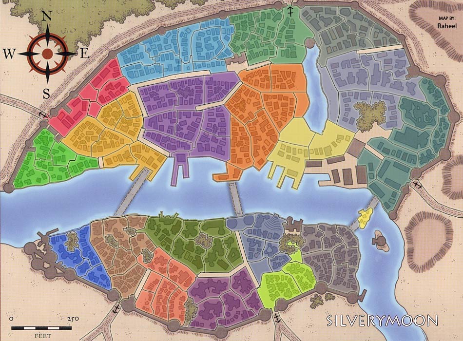 the map