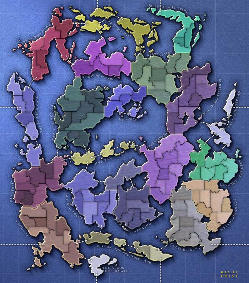 the map