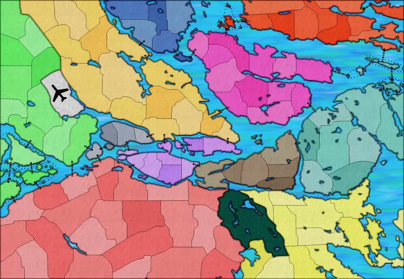 the map