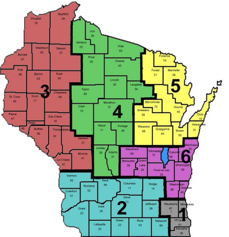 the map