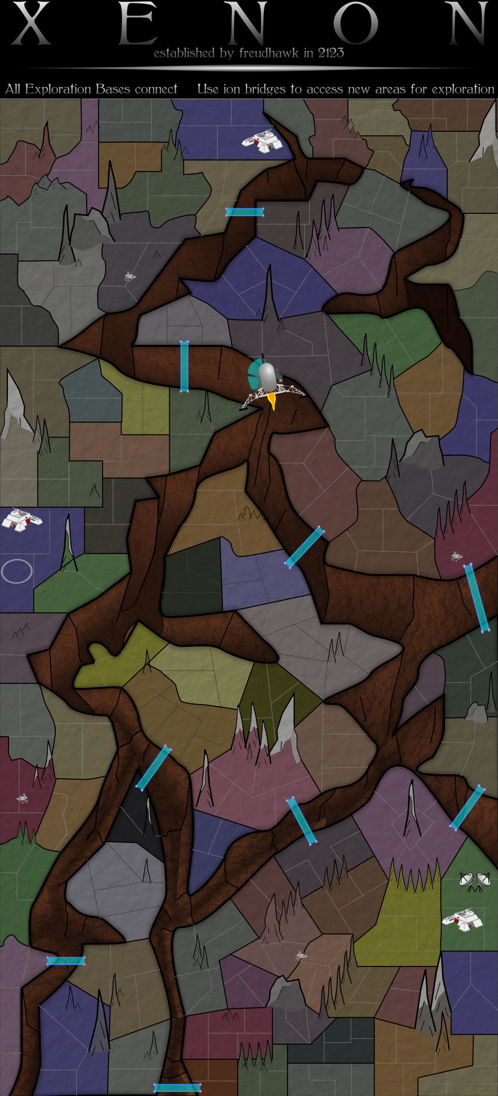 the map