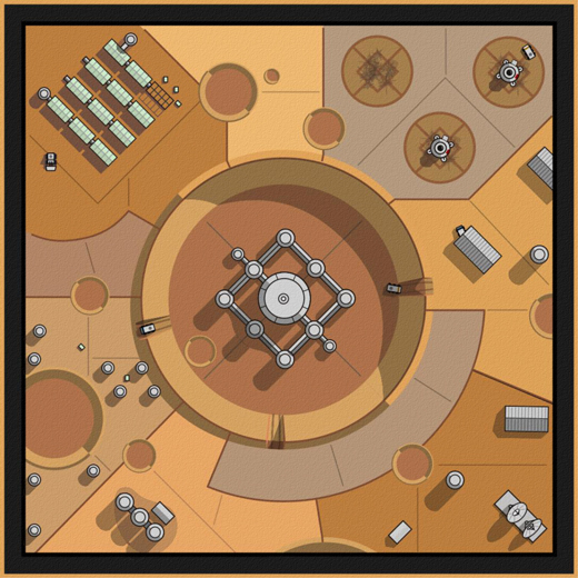 the map