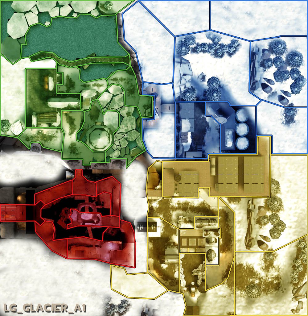 the map